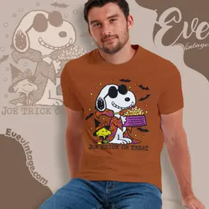 snoopy joe trick or treat vintage 90s t shirt