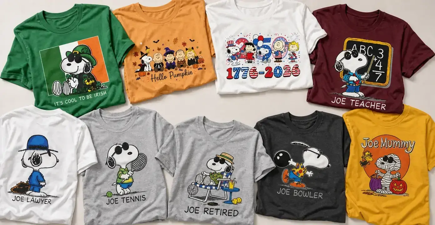 Snoopy Life Graphic T-Shirts