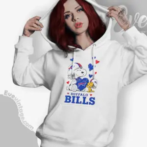snoopy love buffalo bills hoodie