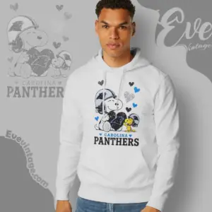 snoopy love carolina panthers hoodie