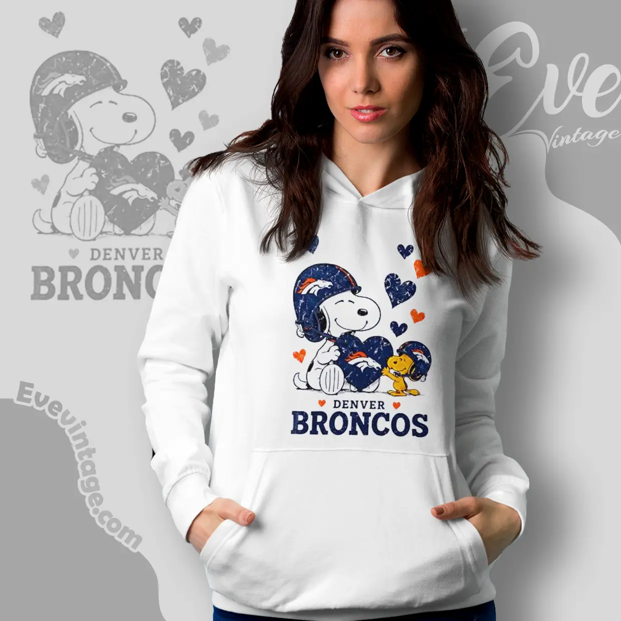 snoopy love denver broncos hoodie snoopy love denver broncos hoodie
