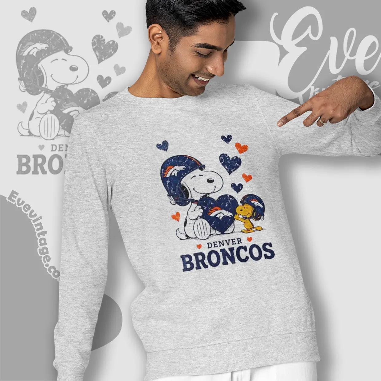 snoopy love denver broncos sweatshirt snoopy love denver broncos sweatshirt