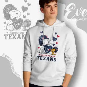 snoopy love houston texans hoodie
