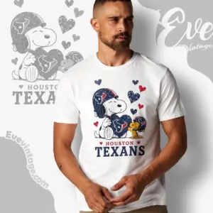 snoopy love houston texans t shirt