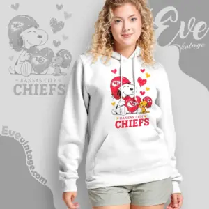 snoopy love kansas city chiefs hoodie