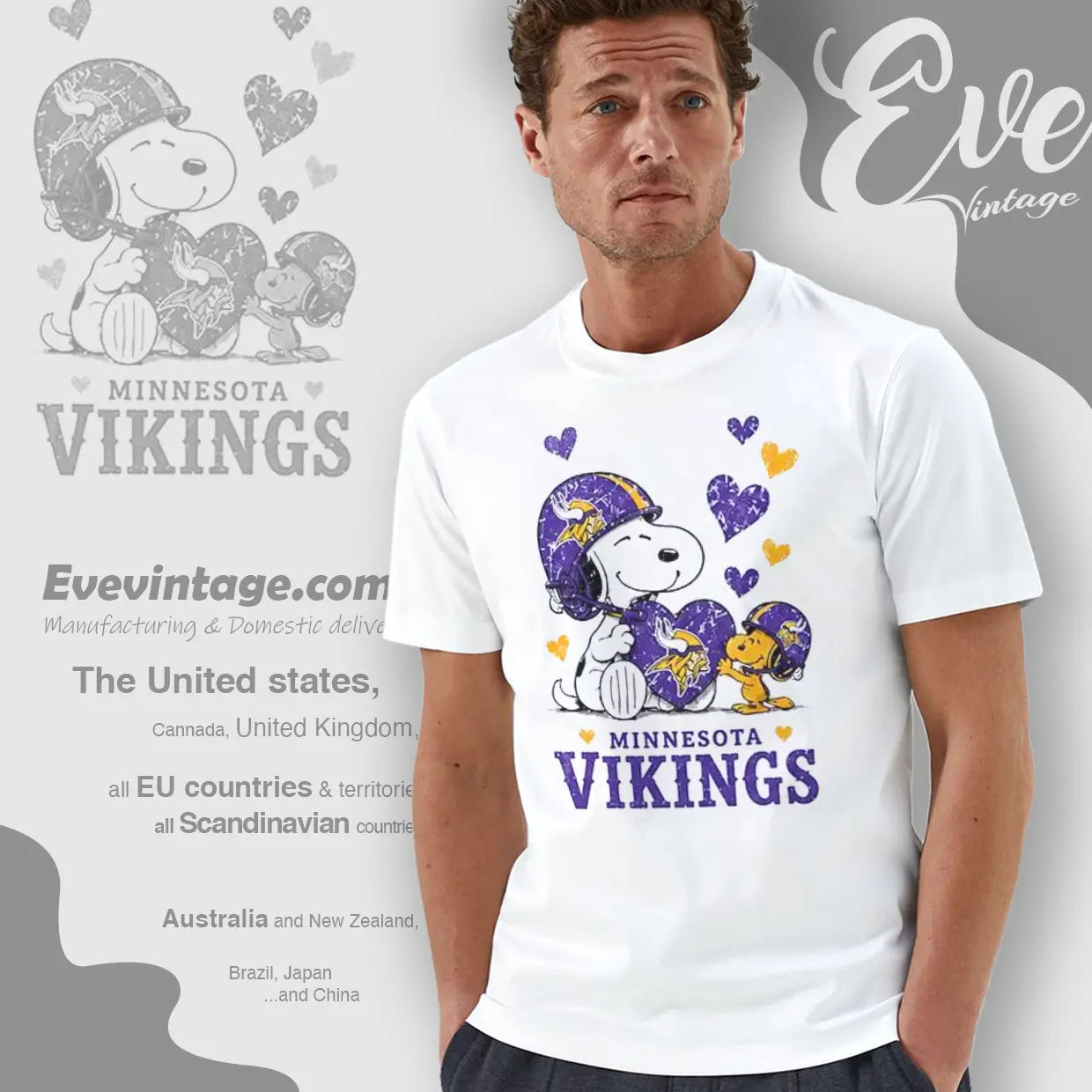 snoopy love minnesota vikings t shirt snoopy love minnesota vikings t shirt