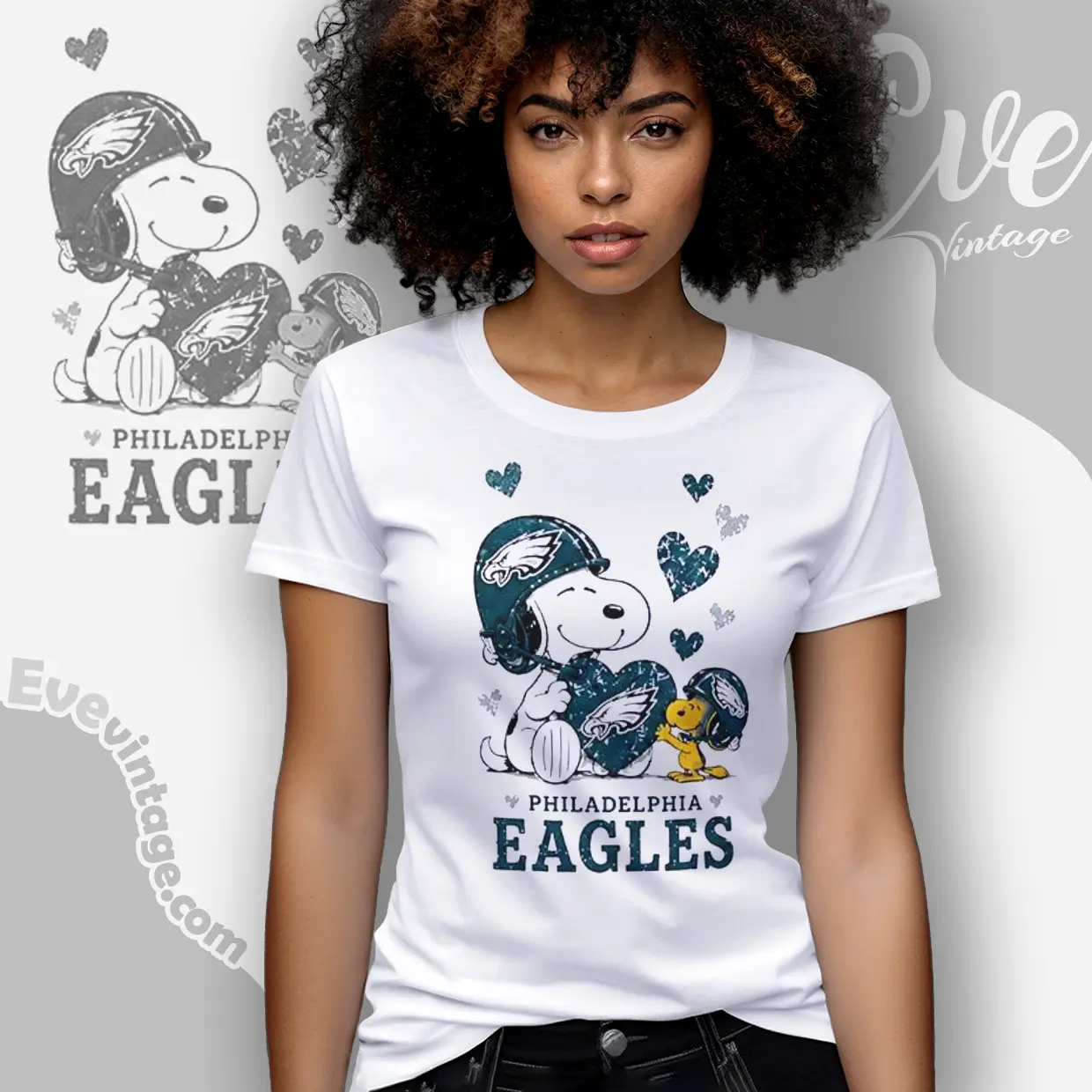 snoopy love philadelphia eagles women t shirt snoopy love philadelphia eagles women t shirt