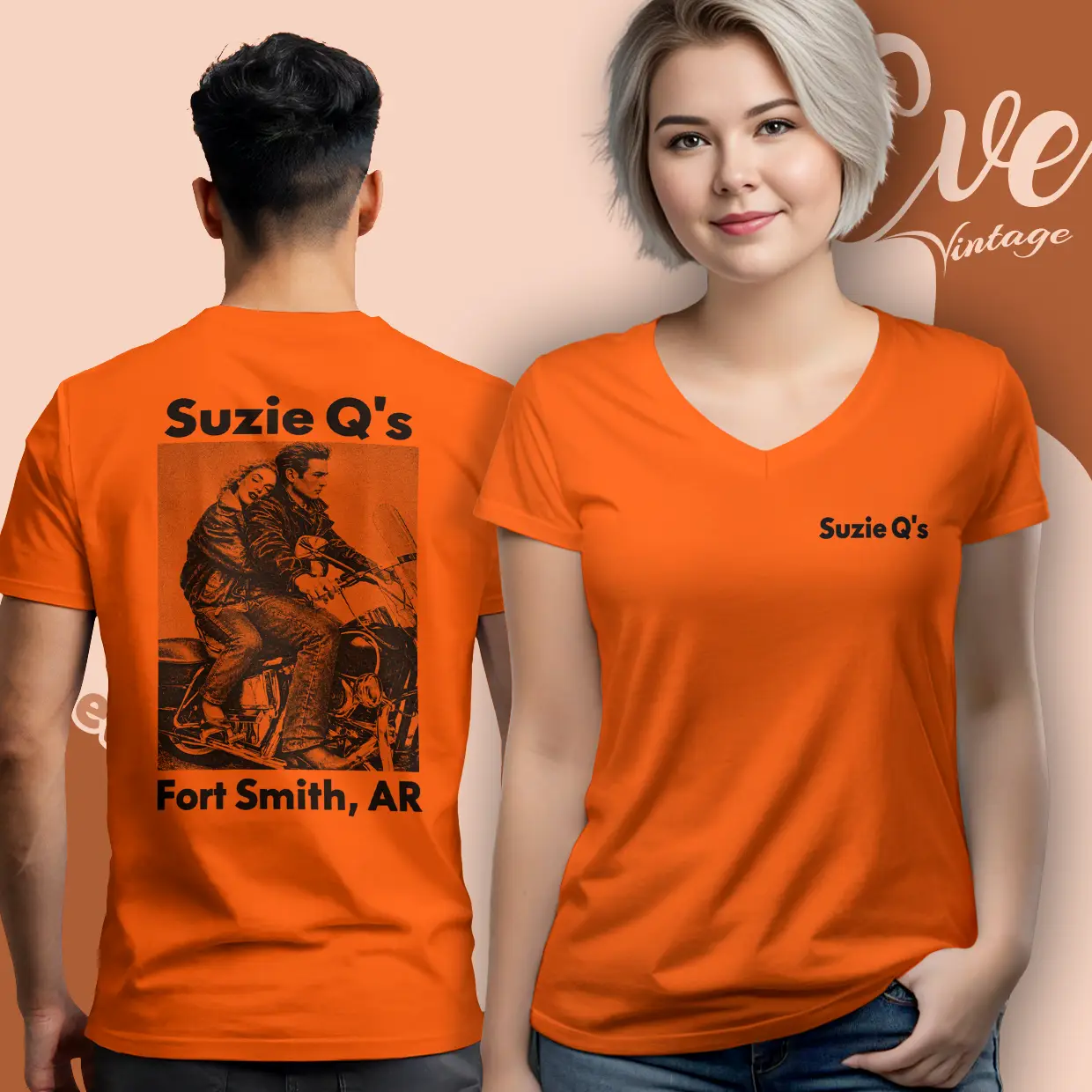 suzie qs fort smith ar dive bar v neck tshirt suzie qs fort smith ar dive bar v neck tshirt