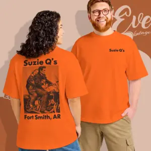 suzie qs fort smith ar dive bar women t shirt