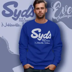 syds bar shirt indiana dive bar sweatshirt