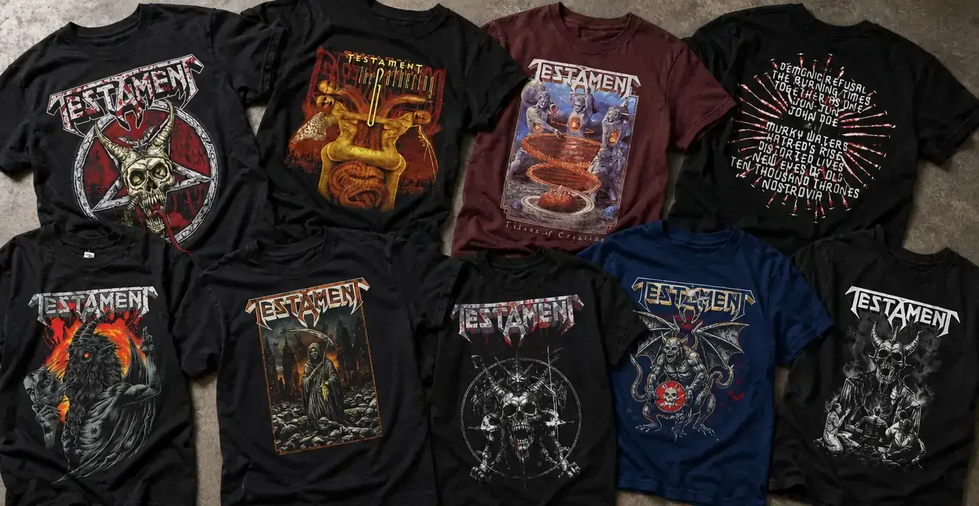 Testament Band Shirts