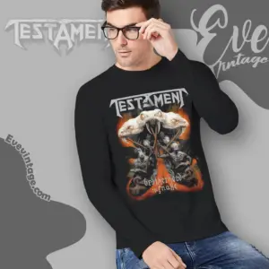 testament brotherhood of the snake long sleeve tee