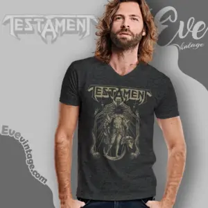 testament entity v neck tshirt