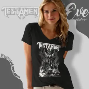 testament incantation v neck tshirt