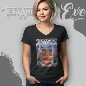 testament titans of creation v neck tshirt