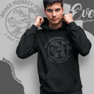 the brass monkey pub shirt sayreville nj dive bar hoodie
