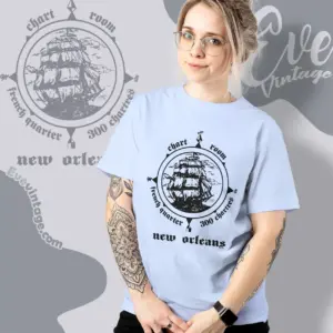 the chart room bar shirt new orleans dive bar women t shirt