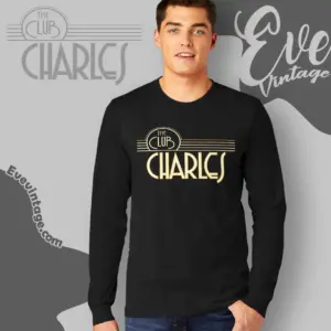 the club charles shirt baltimore dive bar long sleeve tee