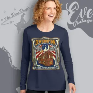 the dew drop inn shirt dc dive bar long sleeve tee