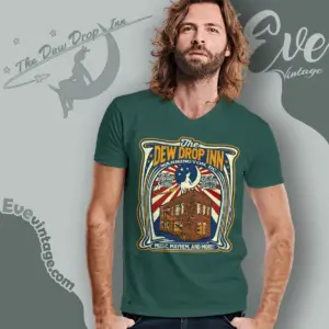 the dew drop inn shirt dc dive bar v neck tshirt