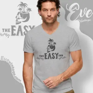 the easy inn shirt kansas city dive bar v neck tshirt