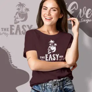the easy inn shirt kansas city dive bar women t shirt