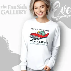 the far side los angeles natural history museum long sleeve tee