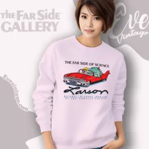 the far side los angeles natural history museum sweatshirt