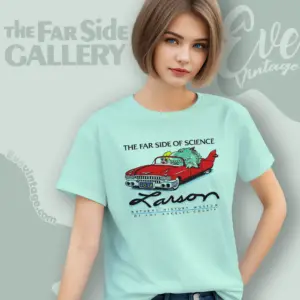 the far side los angeles natural history museum women t shirt