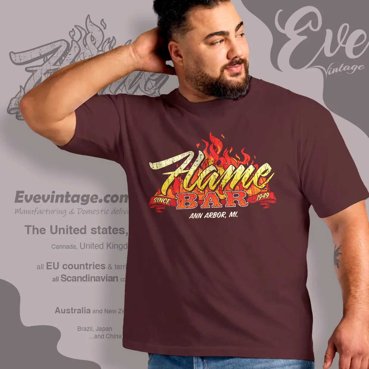 the flame bar shirt ann arbor mi dive bar t shirt the flame bar shirt ann arbor mi dive bar t shirt