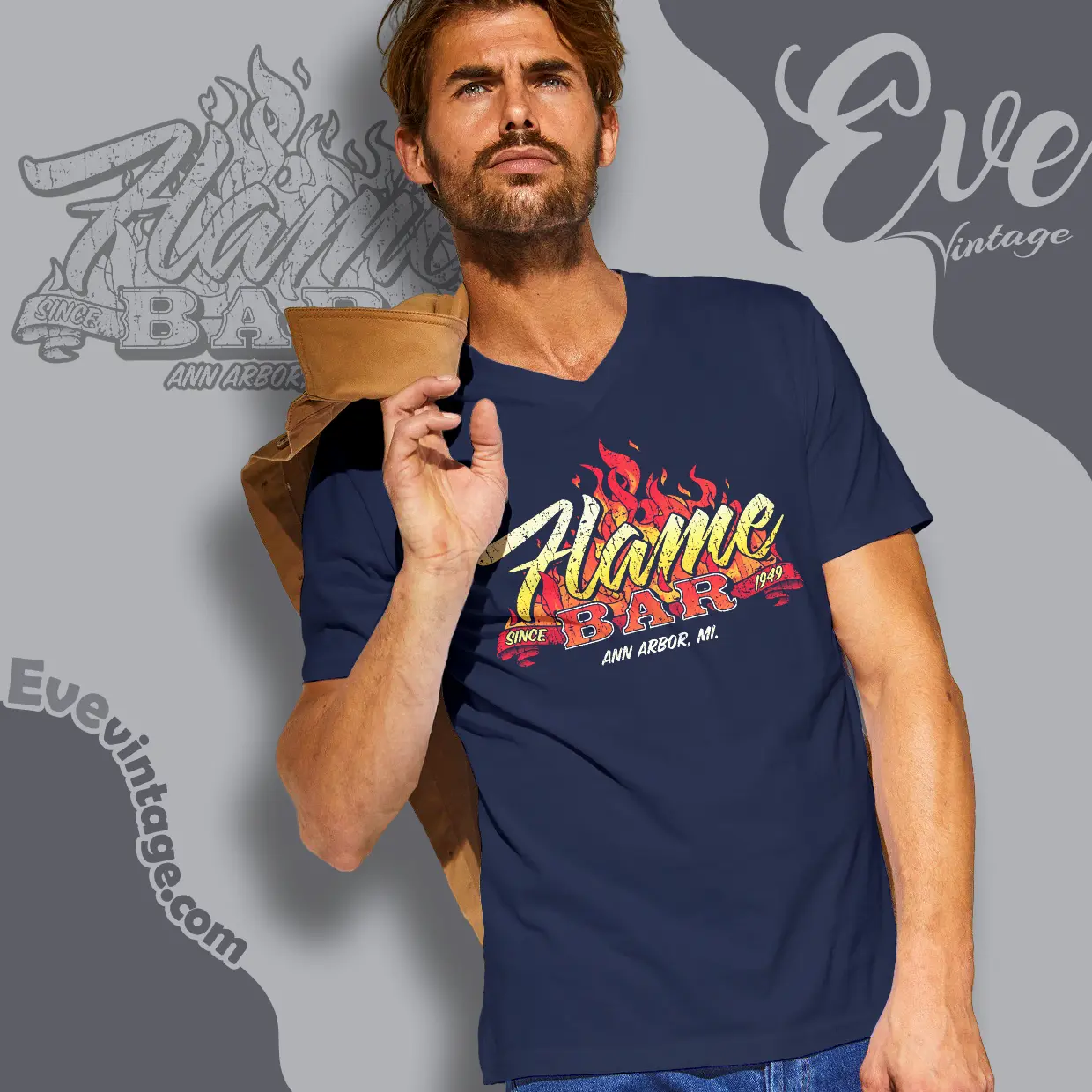 the flame bar shirt ann arbor mi dive bar v neck tshirt the flame bar shirt ann arbor mi dive bar v neck tshirt
