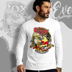 the fox inn shirt santa monica dive bar long sleeve tee