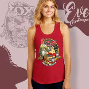 the fox inn shirt santa monica dive bar tank top racerback