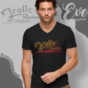 the frolic room shirt los angeles dive bar v neck tshirt