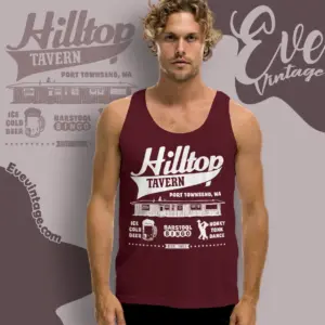 the hilltop tavern washington dive bar tank top racerback