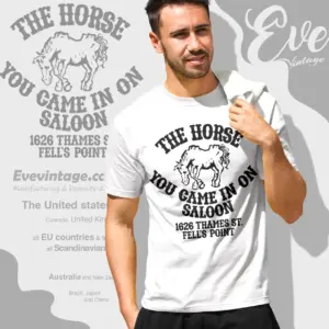 the horse you came in on saloon shirt baltimore dive bar t shirt