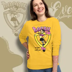the legendary boobie trap bar sweatshirt