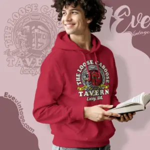 the loose caboose tavern shirt lacey wa dive bar hoodie