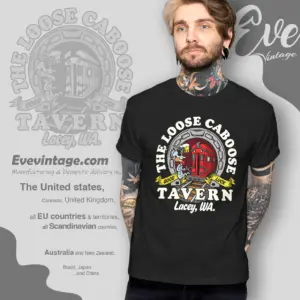 the loose caboose tavern shirt lacey wa dive bar t shirt