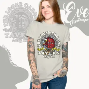the loose caboose tavern shirt lacey wa dive bar women t shirt