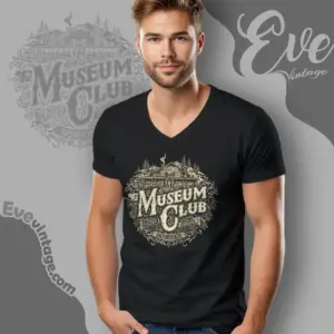 the museum club shirt flagstaff dive bar v neck tshirt