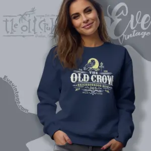 the old crow neighborhood bar shirt dallas dive bar sweatshirt