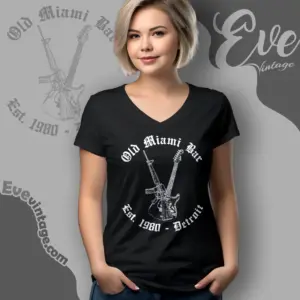 the old miami bar shirt michigan dive bar v neck tshirt