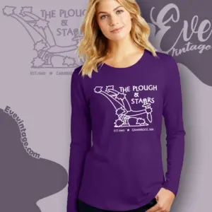 the plough and stars shirt cambridge ma dive bar long sleeve tee