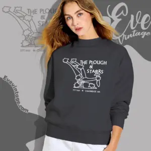 the plough and stars shirt cambridge ma dive bar sweatshirt