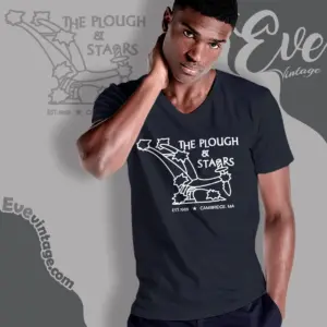 the plough and stars shirt cambridge ma dive bar v neck tshirt