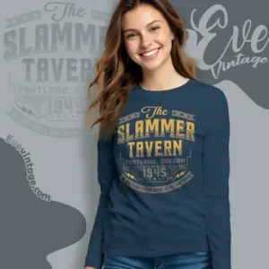 The Slammer Tavern Shirt – Portland Or Dive Bar Tee