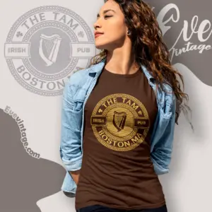 the tam shirt boston irish pub women t shirt