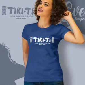 tiki ti bar shirt los angeles ca dive bar women t shirt