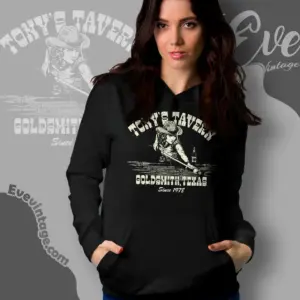 tonys tavern shirt goldsmith texas dive bar hoodie